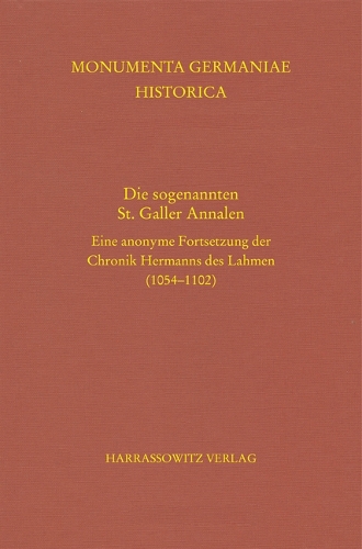 Die sogenannten St. Galler Annalen