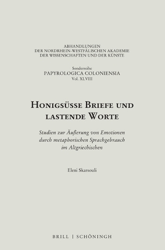Honigsuesse Briefe und lastende Worte