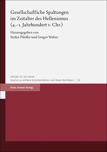Gesellschaftliche Spaltungen im Zeitalter des Hellenismus (4.-1. Jahrhundert v. Chr.).