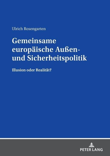 Gemeinsame europäische Außen- und Sicherheitspolitik