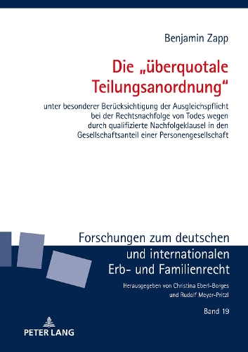 Die "überquotale Teilungsanordnung"