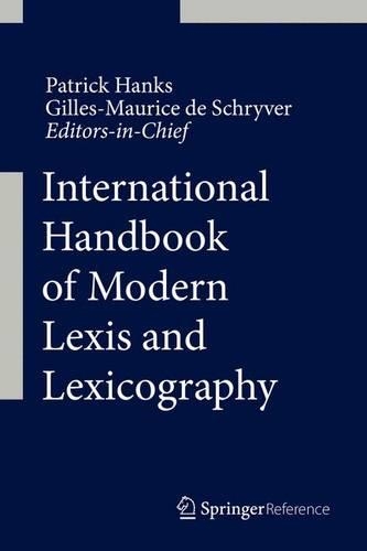 International Handbook of Modern Lexis and Lexicography.