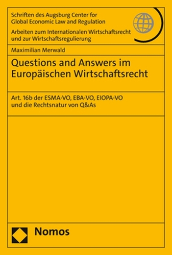 Questions and Answers im Europäischen Wirtschaftsrecht