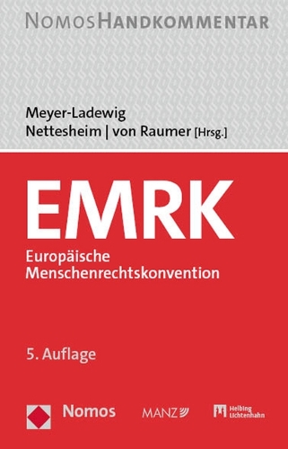 EMRK: Europaeische Menschenrechtskonvention