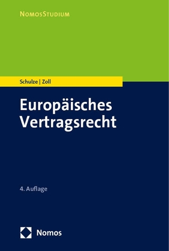 Europäisches Vertragsrecht.