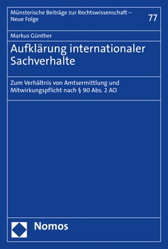 Aufklaerung internationaler Sachverhalte