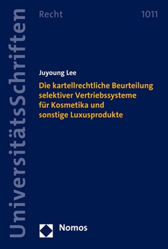 Die kartellrechtliche Beurteilung selektiver Vertriebssysteme fuer Kosmetika und sonstige Luxusprodukte.