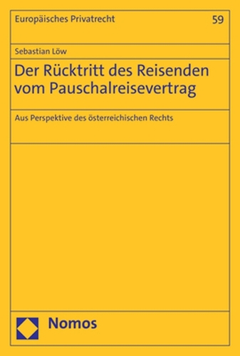 Der Ruecktritt des Reisenden vom Pauschalreisevertrag