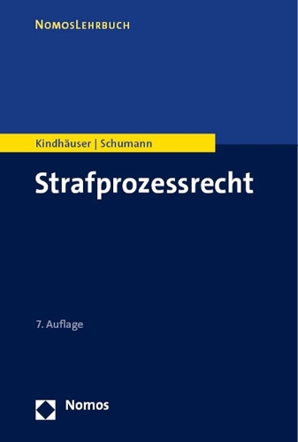 Strafprozessrecht.