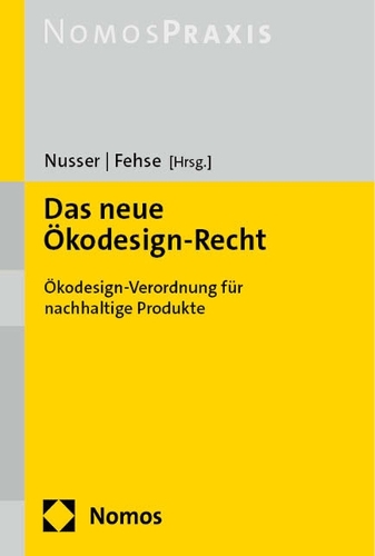 Das neue Oekodesign-Recht