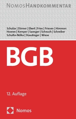 Buergerliches Gesetzbuch