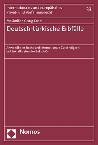 Deutsch-tuerkische Erbfaelle