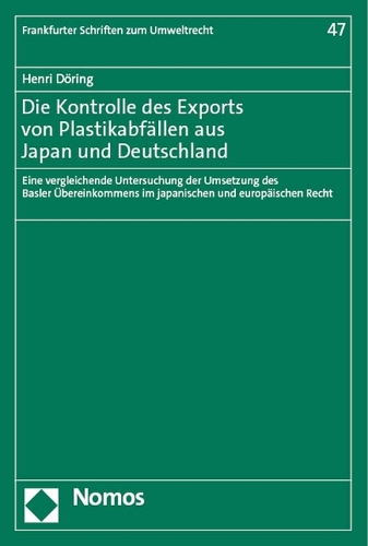 Die Kontrolle des Exports von Plastikabfaellen aus Japan und Deutschland