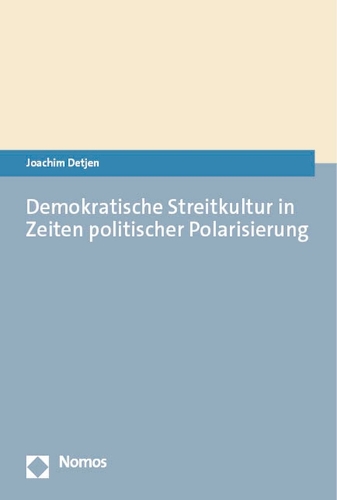 Demokratische Streitkultur in Zeiten politischer Polarisierung.