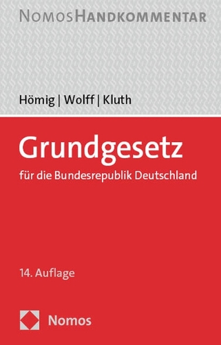 Grundgesetz fuer die Bundesrepublik Deutschland