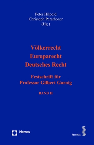 Voelkerrecht - Europarecht - Deutsches Recht.