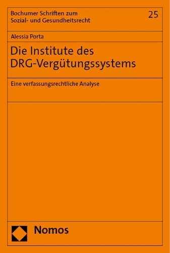 Die Institute des DRG-Verguetungssystems