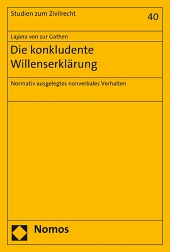 Die konkludente Willenserklärung