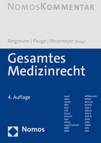 Gesamtes Medizinrecht.