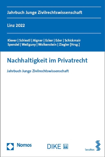 Nachhaltigkeit im Privatrecht