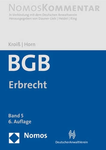 Bürgerliches Gesetzbuch: Erbrecht. Band 5