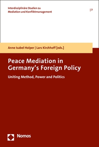Peace Mediation in Germany's Foreign Policy