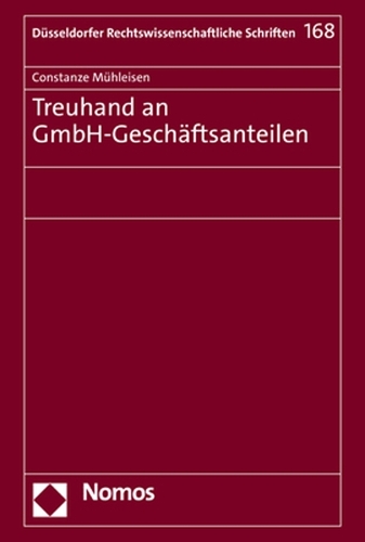 Treuhand an GmbH-Geschäftsanteilen.