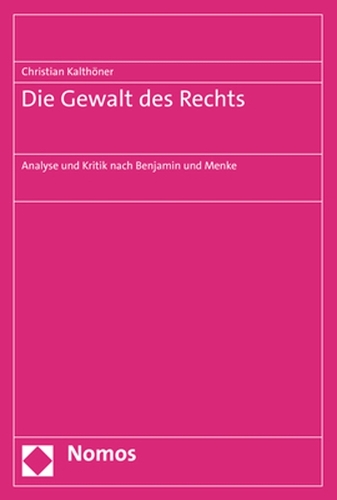 Die Gewalt des Rechts