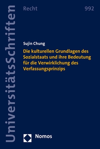 Die kulturellen Grundlagen des Sozialstaats und ihre Bedeutung für die Verwirklichung des Verfassungsprinzips.