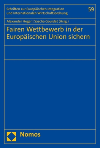 Fairen Wettbewerb in der Europäischen Union sichern.