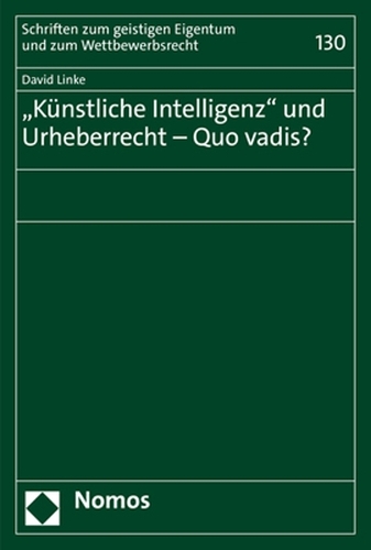 "Künstliche Intelligenz" und Urheberrecht - Quo vadis?