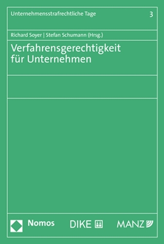 Verfahrensgerechtigkeit für Unternehmen.