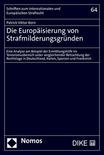 Die Europäisierung von Strafmilderungsgründen