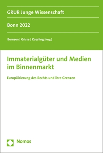 Immaterialgueter und Medien im Binnenmarkt