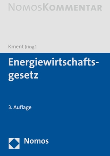 Energiewirtschaftsgesetz.