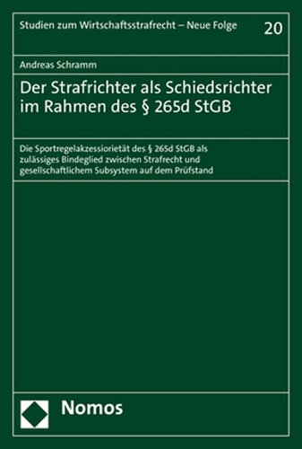 Die Sportregelakzessorietät des § 265d StGB