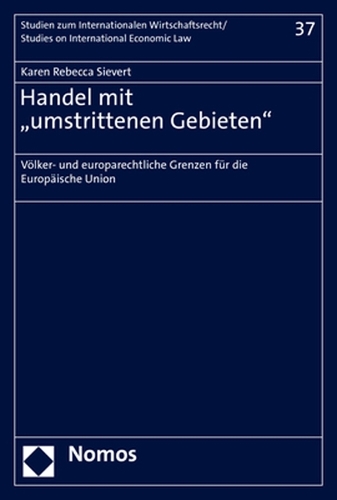 Handel mit "umstrittenen Gebieten"