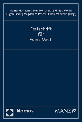 Festschrift fuer Franz Merli.