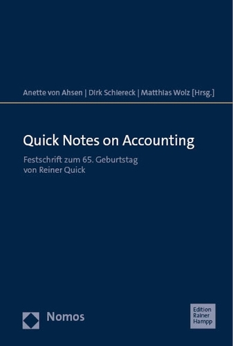 Quick Notes on Accounting