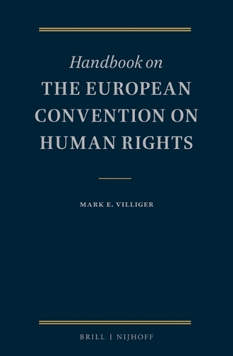 Handbook on the European Convention on Human Rights.