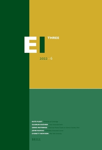 Encyclopaedia of Islam - Three 2022-6.