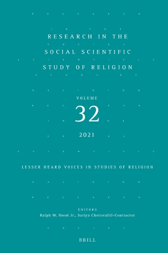 Research in the Social Scientific Study of Religion. Volume 32