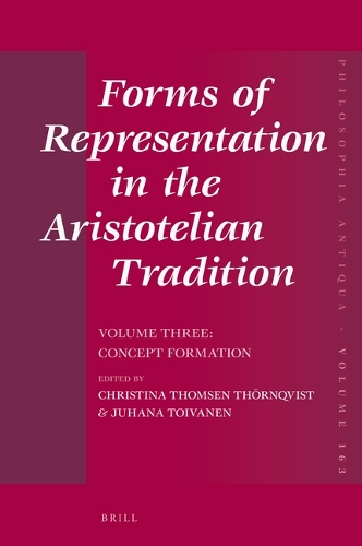Forms of Representation in the Aristotelian Tradition. Volume 3