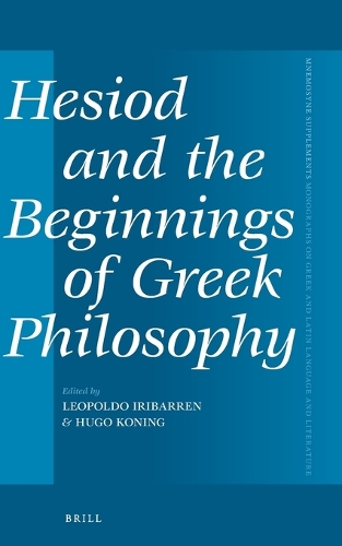 Hesiod and the Beginnings of Greek Philosophy.
