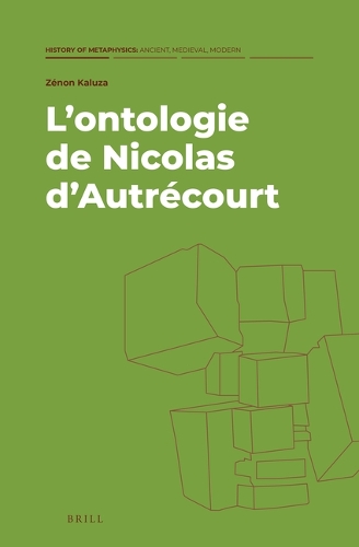 L'ontologie de Nicolas d'Autrecourt.