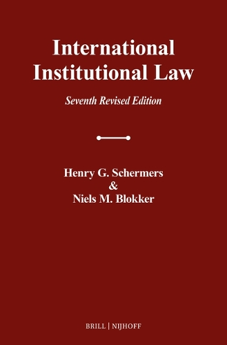 International Institutional Law.