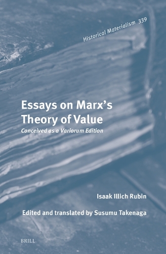 Essays on Marx's Theory of Value