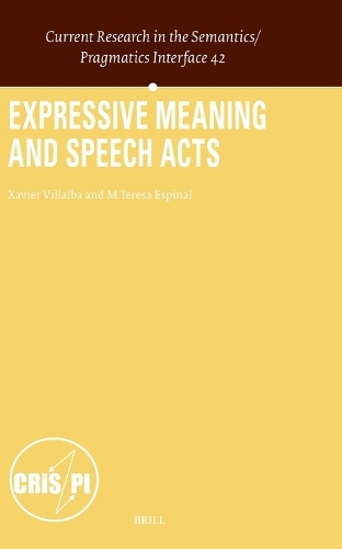 Expressive Meaning and Speech Acts.