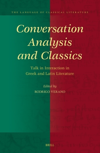 Conversation Analysis and Classics