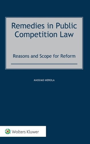 Remedies in Public Competition Law